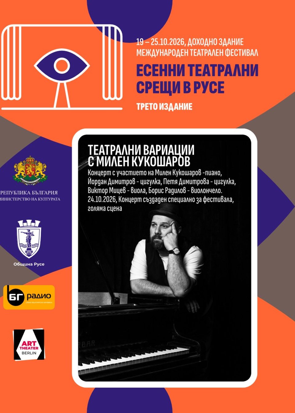 Theatrical Variations with Milen Kukosharov